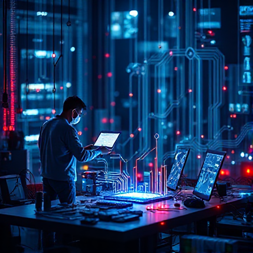 Le rôle de l’IA et de l’apprentissage automatique dans la transformation des processus commerciauxDiscutez de la manière dont l’intelligence artificielle et l’apprentissage automatique sont intégrés aux opérations commerciales pour améliorer l’efficacité et la prise de décision.